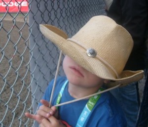 seth in cowboy hat
